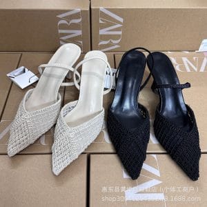 woven classic ladies heel